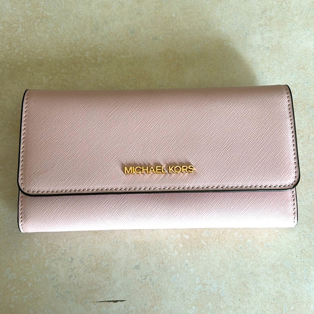 Michael Kors leather wallet